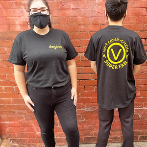 T-shirt - Superfan Black
