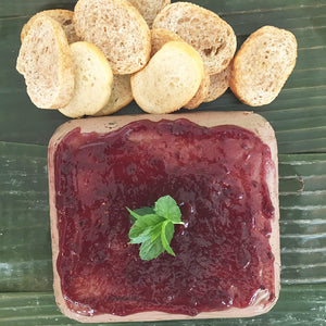 Chicken liver pate with crostini