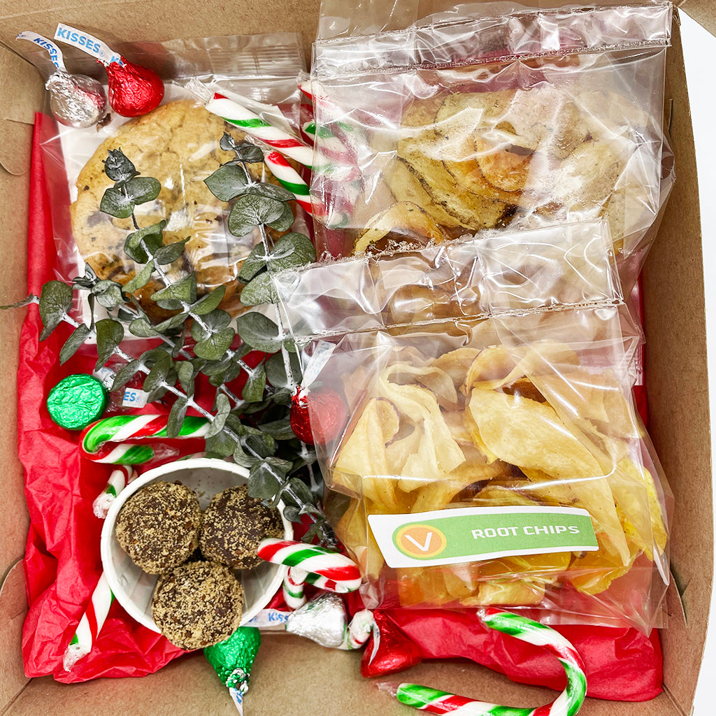 Holiday Snack Box Vert Casse Croûte