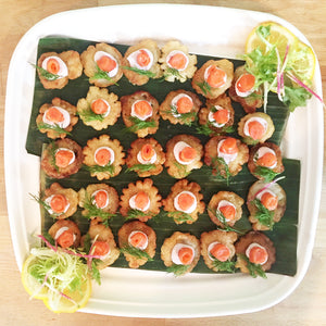 Smoked salmon voulevant